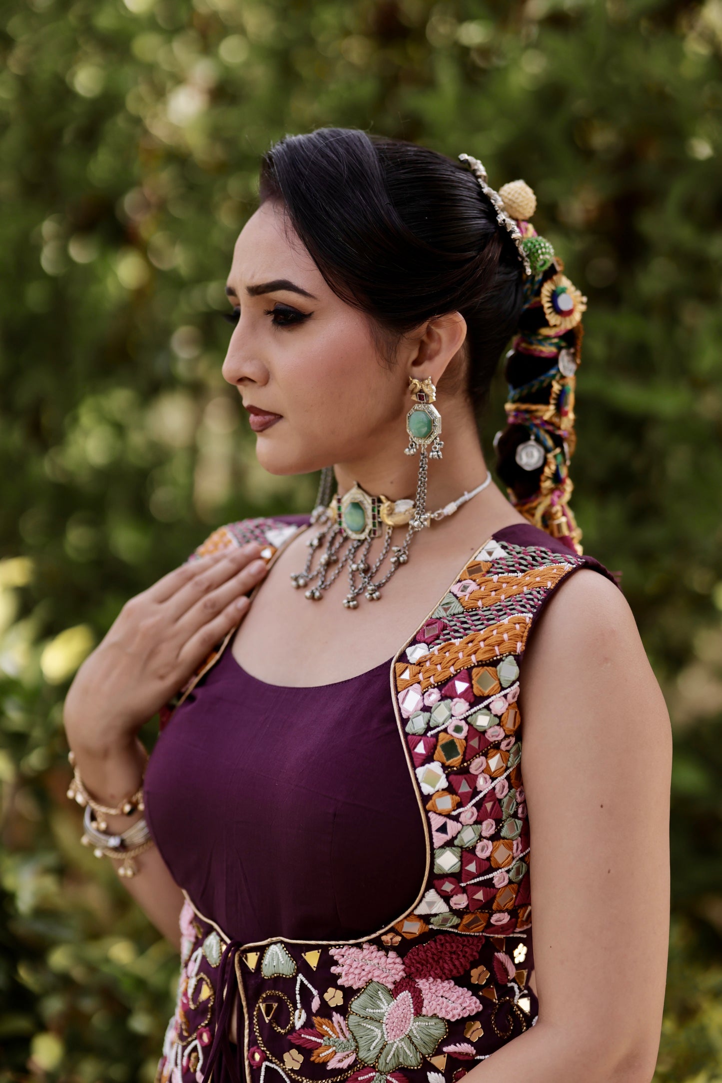 Mrinalini - Kediyu Lehenga Set