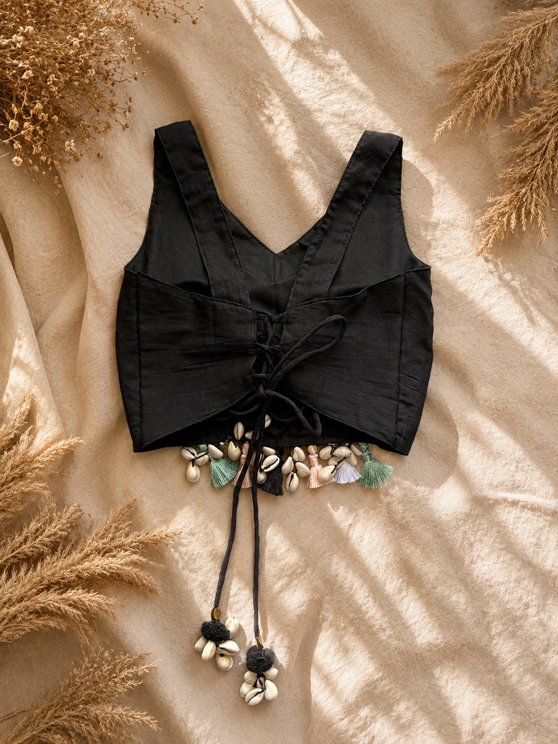 Leher - Mirror work Blouse