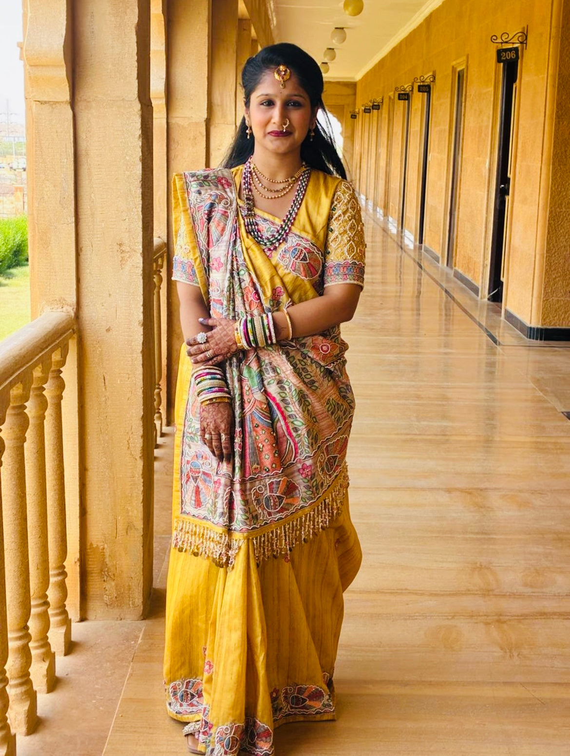 Khushboo - Madhubani saree