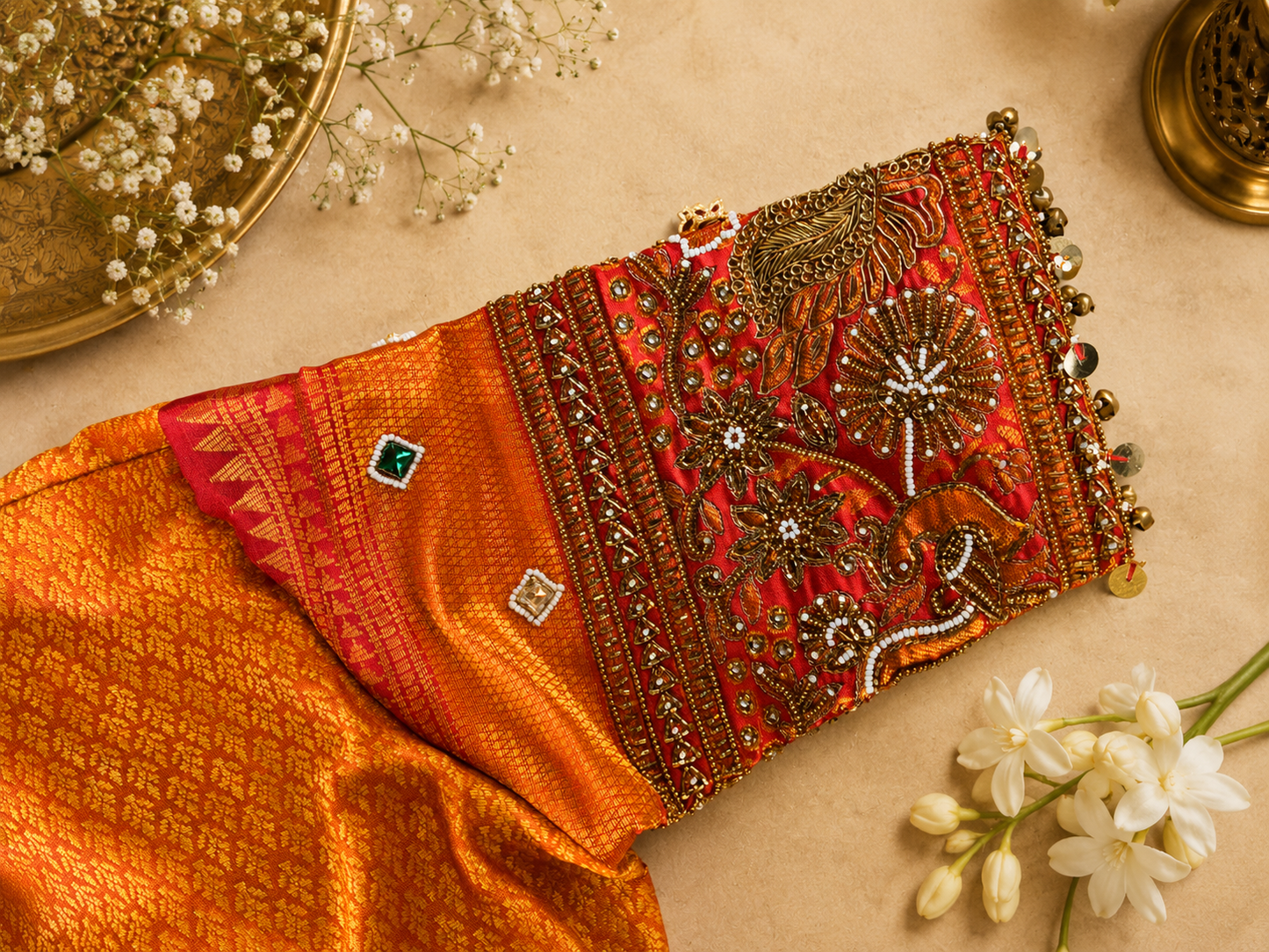 Aradhana - Kalamkari saree