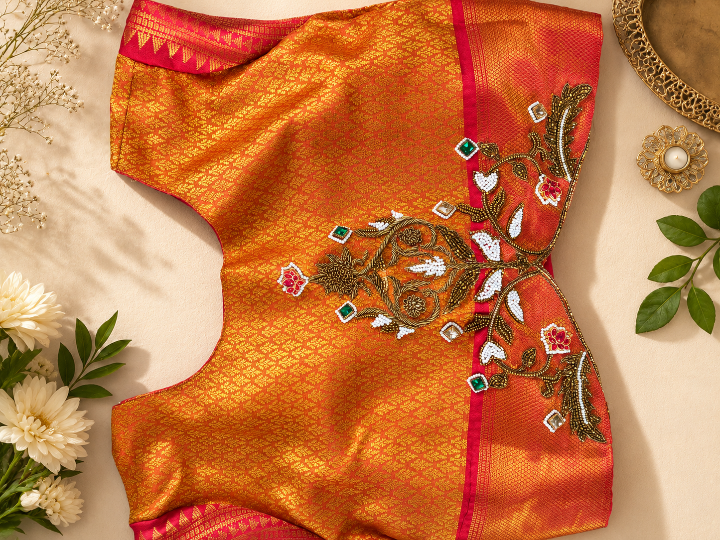 Aradhana - Kalamkari saree
