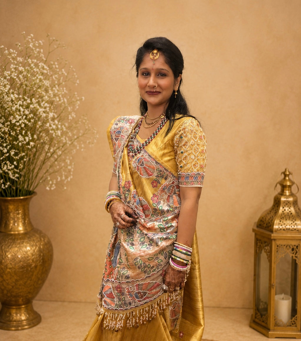 Khushboo - Madhubani saree